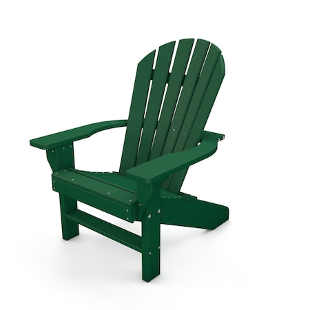 Frog Furnishings Green Seaside Adirondack Chair PB ADSEAGRE